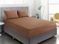 Waterproof Mattress Protector King Size - Brown